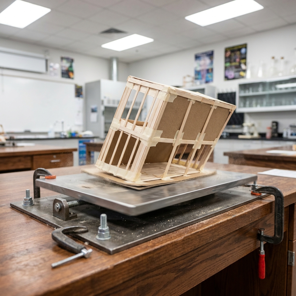 One example is a seismic base isolation model. Engineers build a model of a building on a platform that shakes. They test.