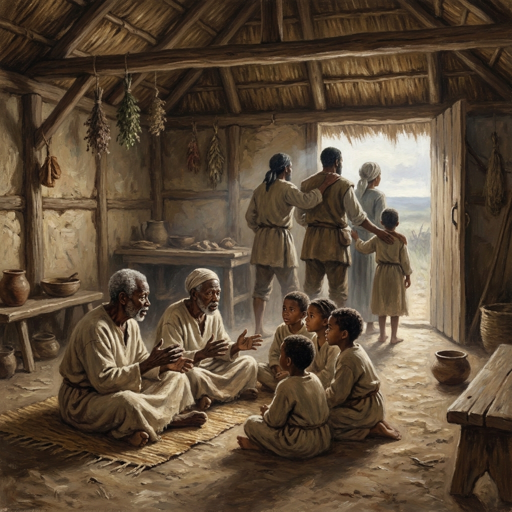 Even in the face of these harsh laws, enslaved families worked hard to keep their bonds strong. They often created their own.