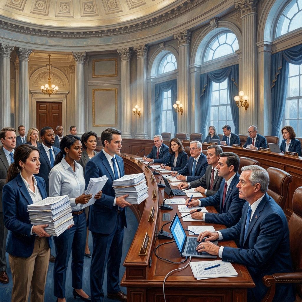 Lobbyists gather data to show how a bill, such as a state environmental plan, will impact the economy. Let's figure out what.