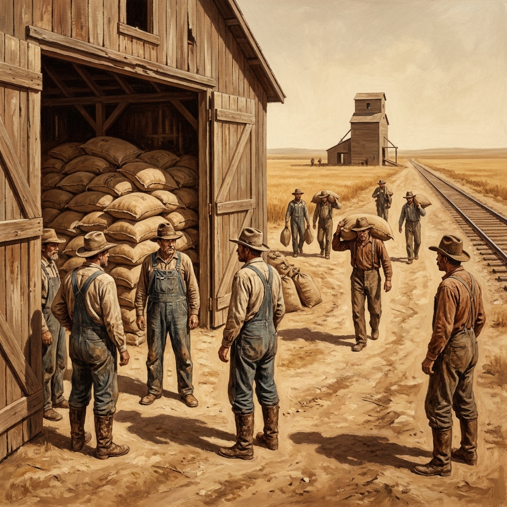 The Farmers' Alliance established cooperative warehouses to allow members to store crops until prices rose. Let's figure out.