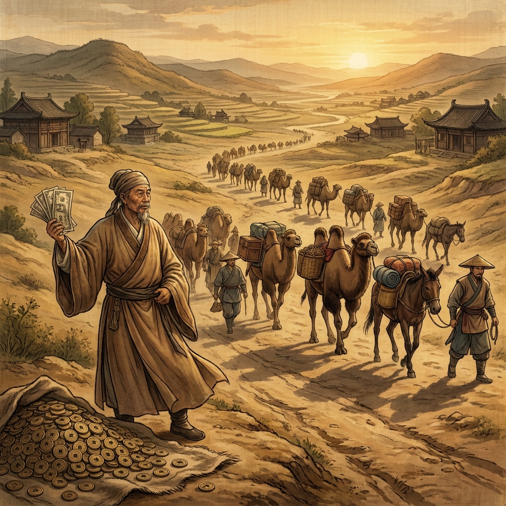The Yuan Dynasty in China used paper money to make trade faster and easier. Because paper is lighter than metal coins.