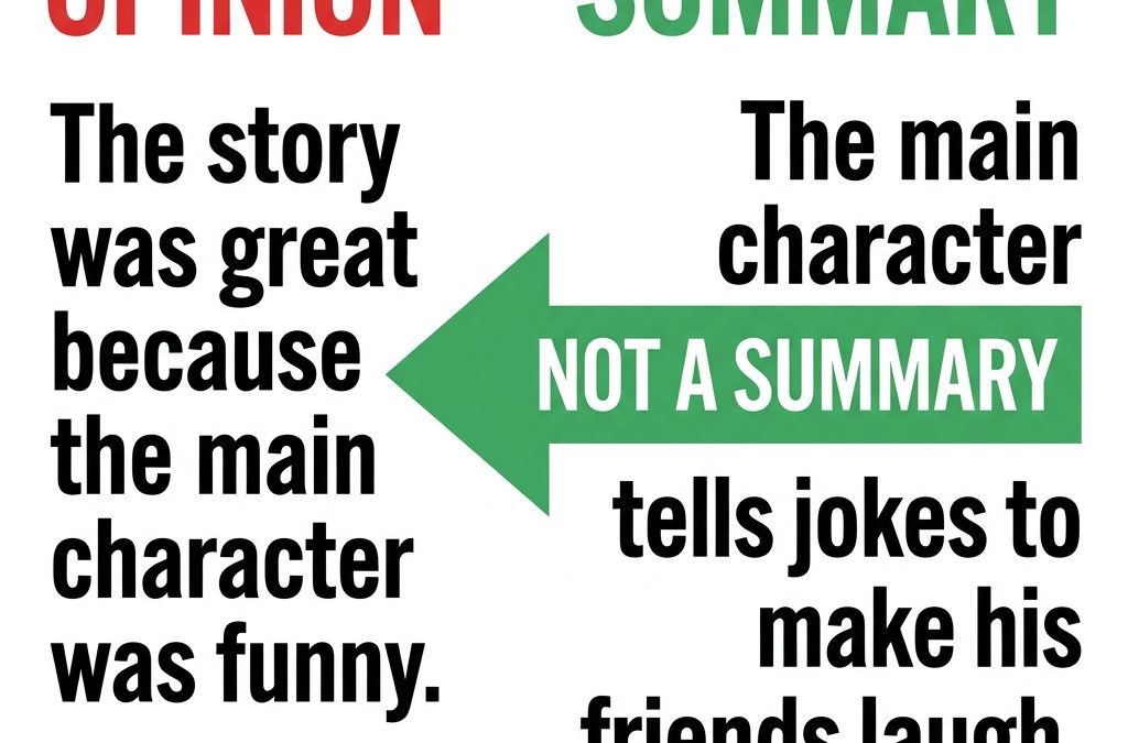 Teaching Theme and Summary in 6th Grade English Language Arts