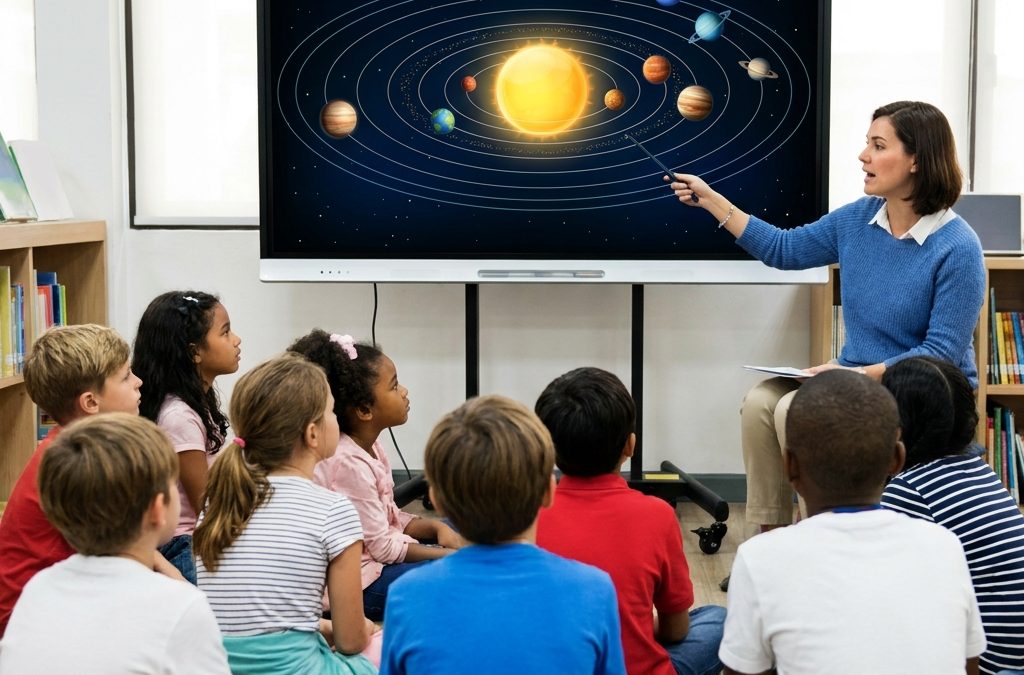 Teaching Third Graders to Focus on Facts in Presentations