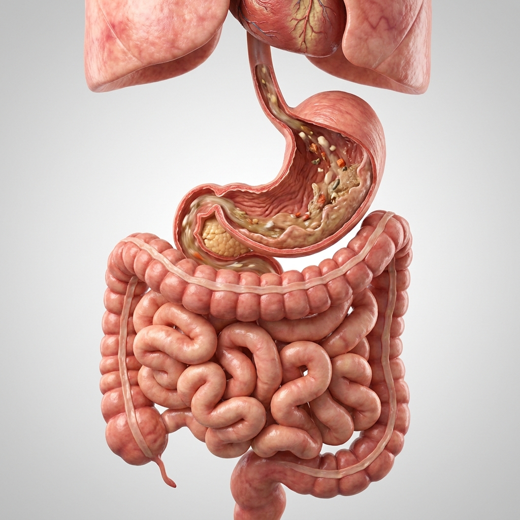 The digestive system is a great example. The stomach breaks down food, and the intestines absorb nutrients. These organs.