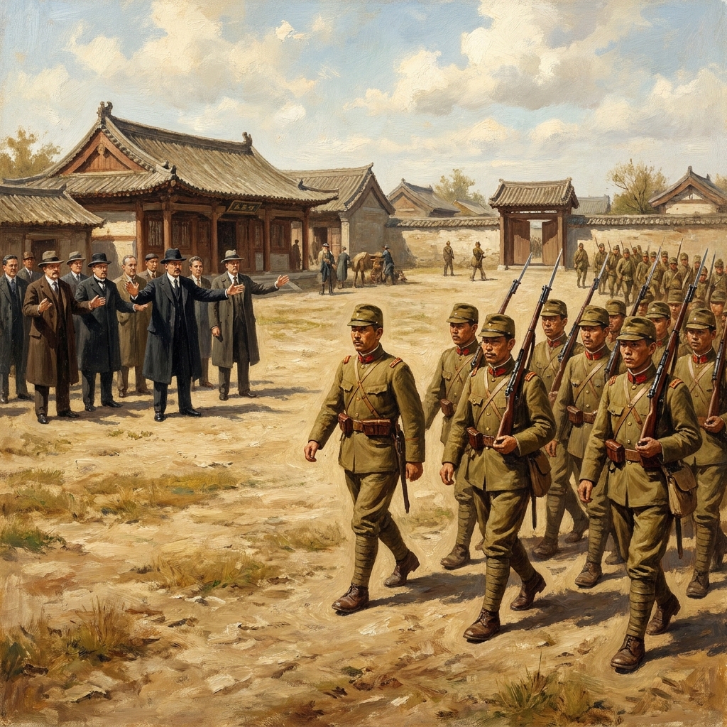Example 1: Japan invaded Manchuria in 1931. The international community protested but did not stop the military action.