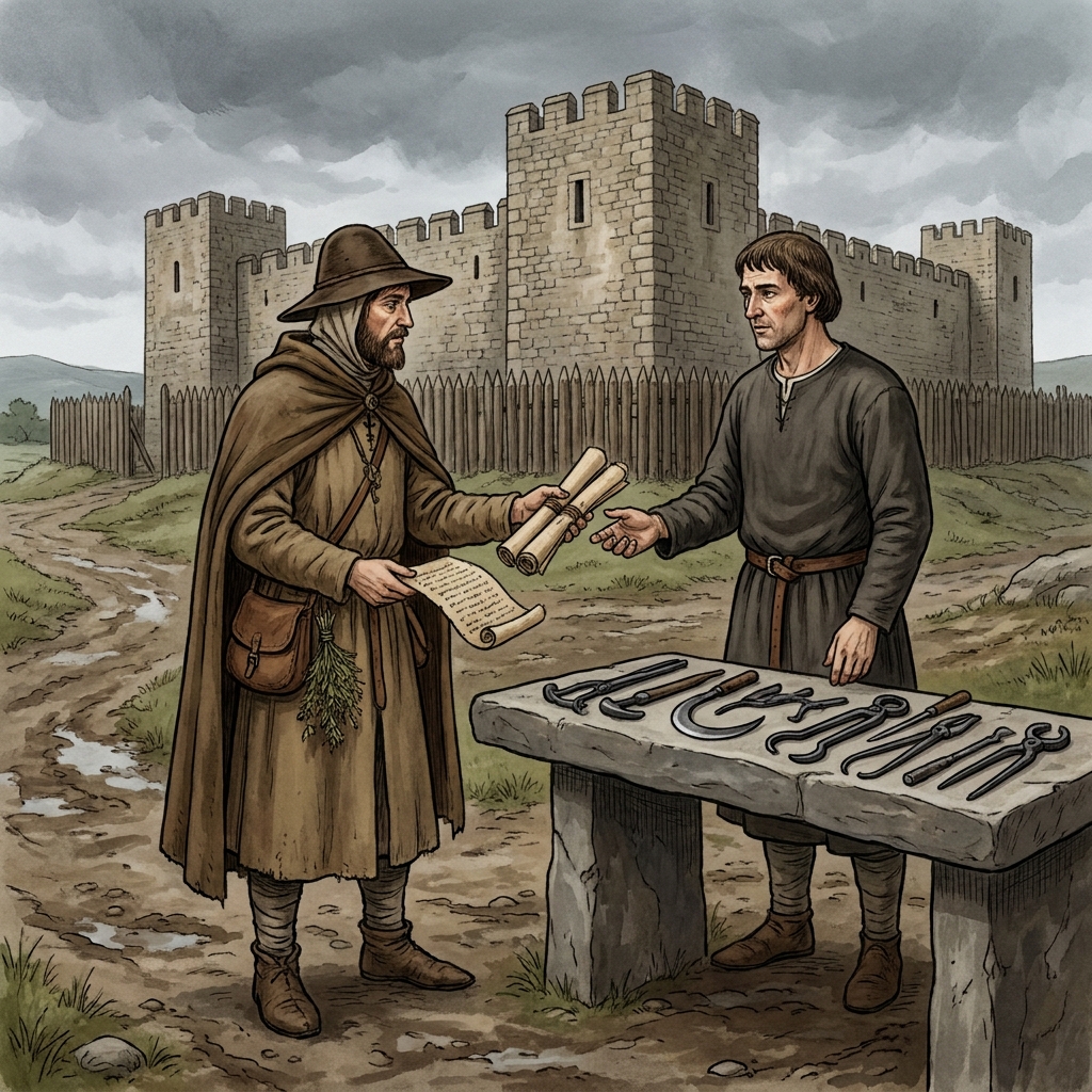 One example is the sharing of medical knowledge. When European doctors learned about new surgical tools and herbal medicines.