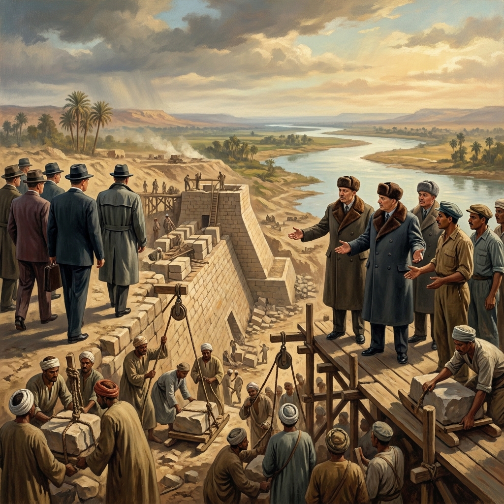 In the 1950s, Egypt wanted to build the Aswan High Dam to control the Nile's flooding. The United States first offered to.