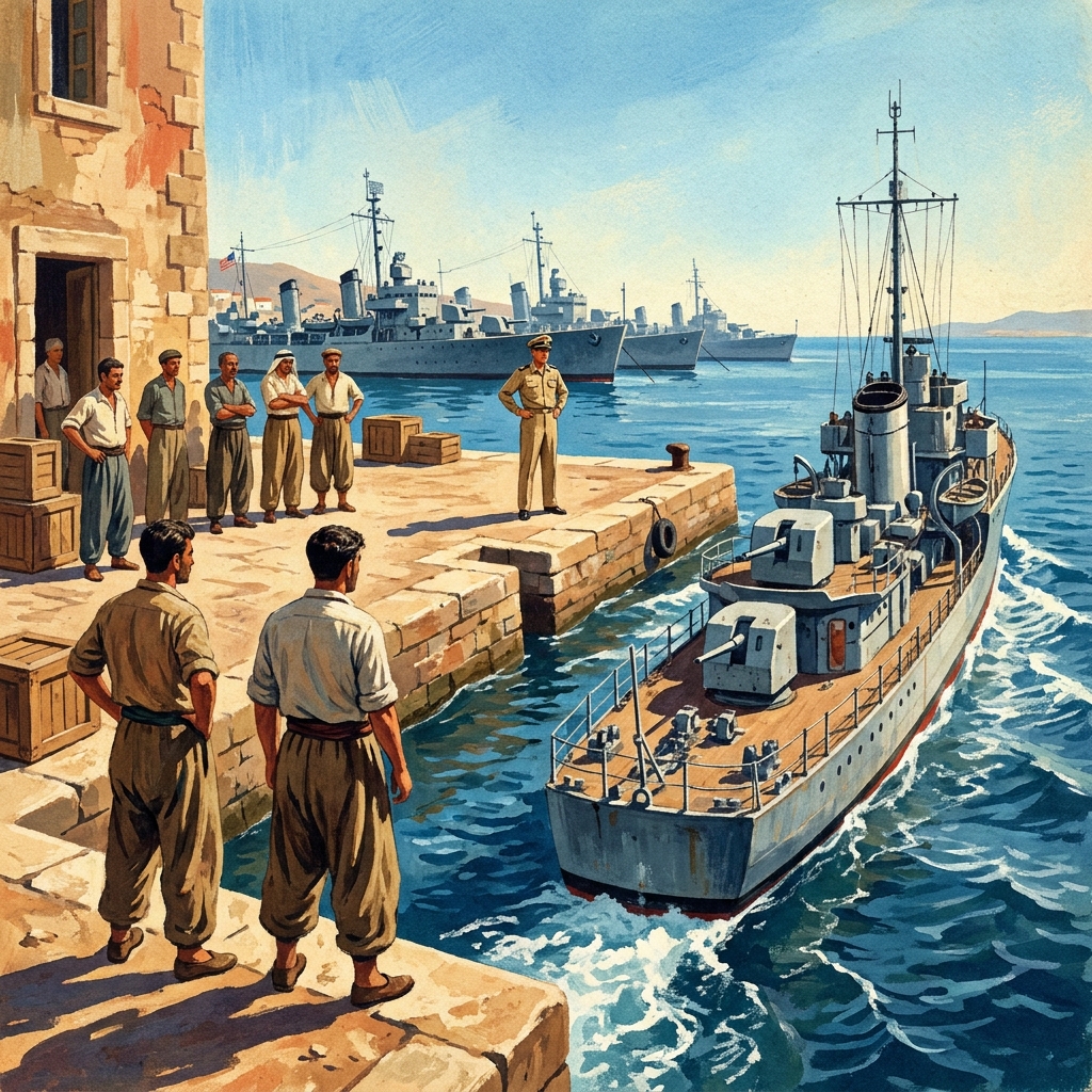 When Britain withdrew from Greece and Turkey in 1947, the United States immediately stepped in with the Truman Doctrine.