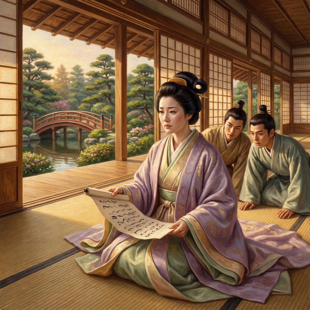 The Tale of Genji is a perfect example of a golden age achievement. It shows the complexity of human emotions and the beauty.
