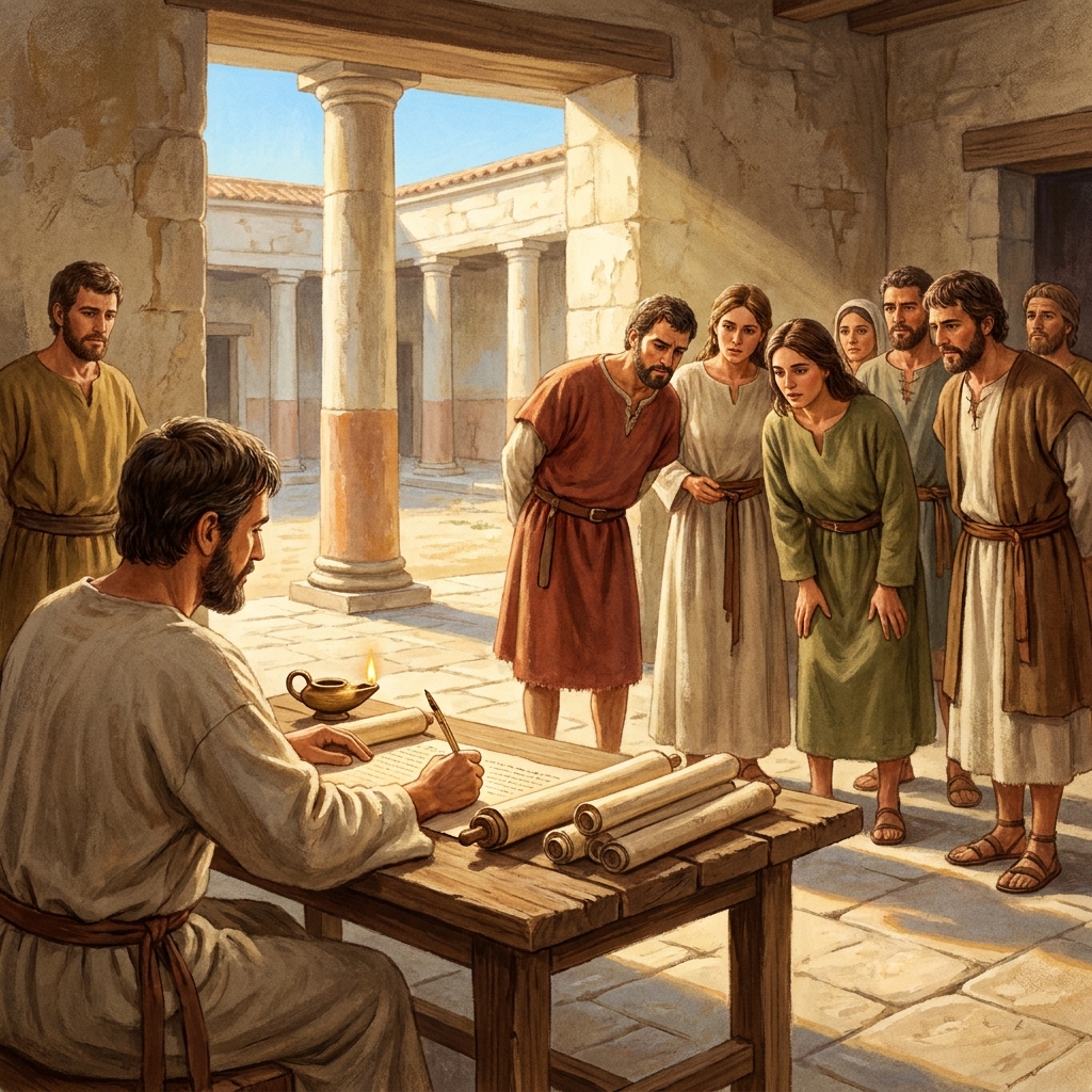 To see how this worked, let us examine two specific examples of his work. Paul wrote letters to the early churches in the.