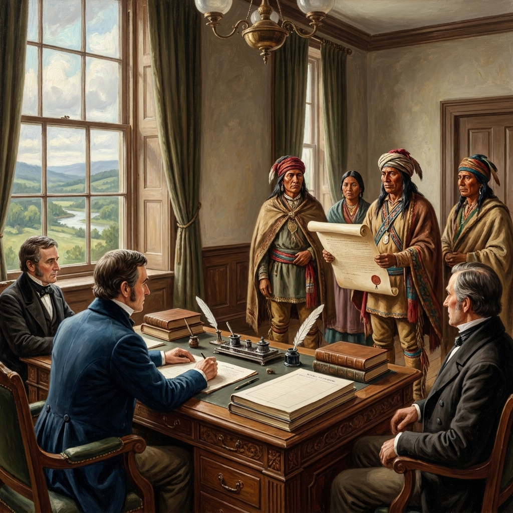 The Indian Removal Act of 1830 was a law that allowed the government to take land from tribes. Even though the Cherokee.