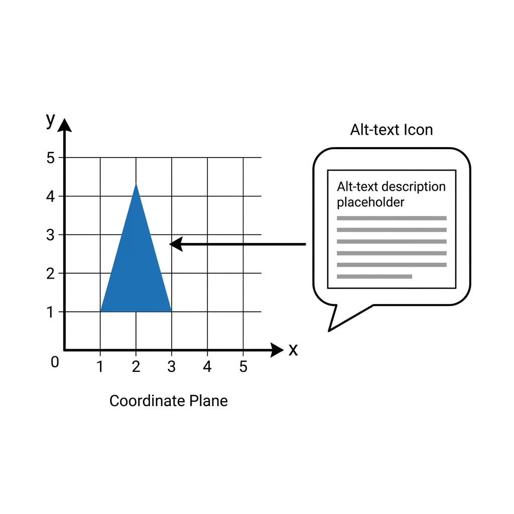 Alt-text is a short description of an image that a screen reader reads aloud for users who are blind. Providing this text.