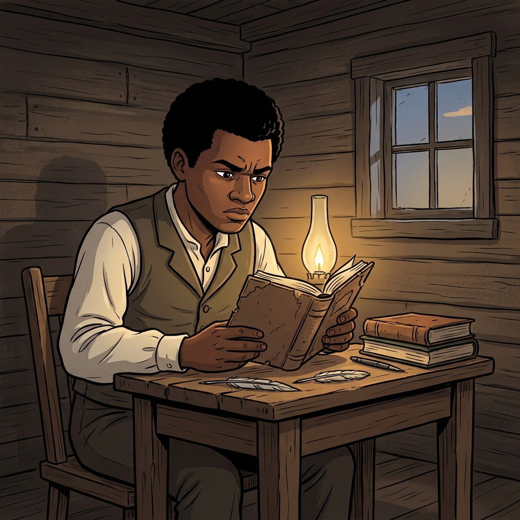 In Frederick Douglass's narrative, he writes, 'Knowledge makes a man unfit to be a slave.' This shows the central idea that.