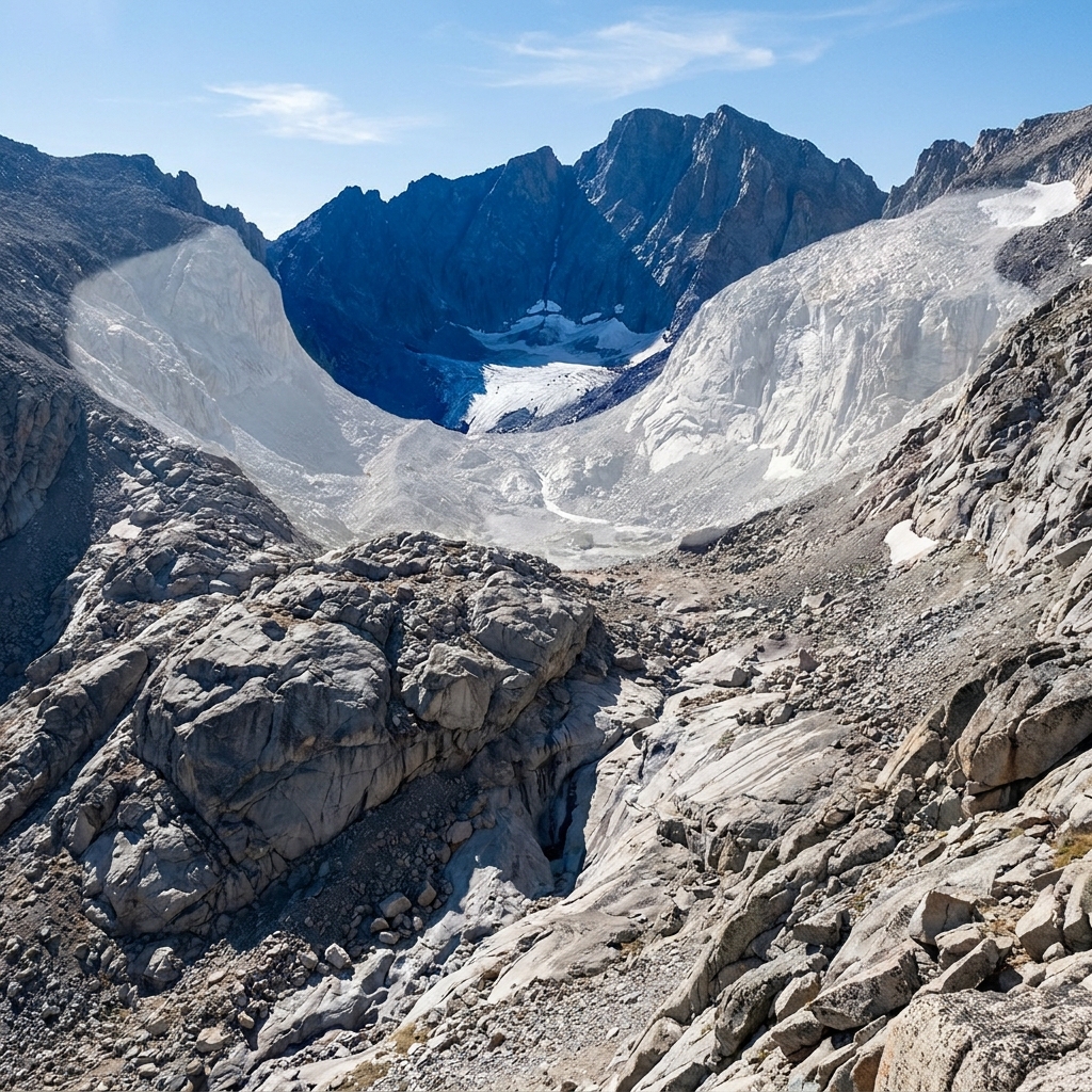 One example of evidence is the retreat of the Lyell Glacier in California. By comparing photos from 100 years ago to today.