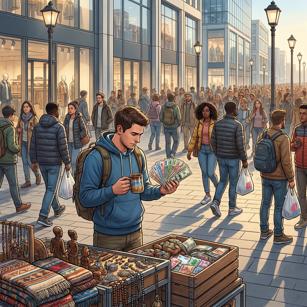 Travelers often compare the price of a souvenir in their local currency versus a foreign one. Understanding the exchange.