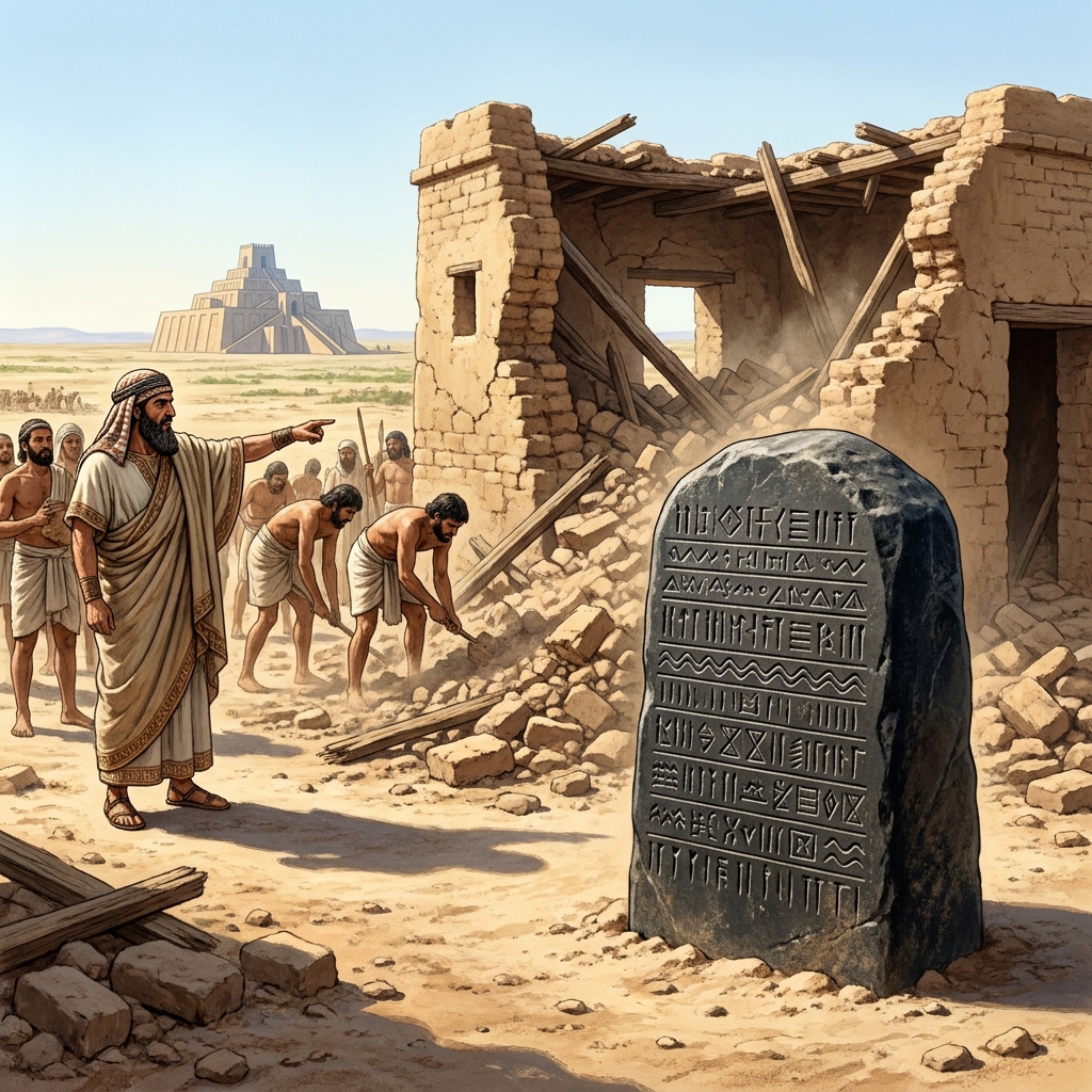 The Code of Hammurabi states, If a builder builds a house and it falls, the builder shall be put to death. This is a primary.