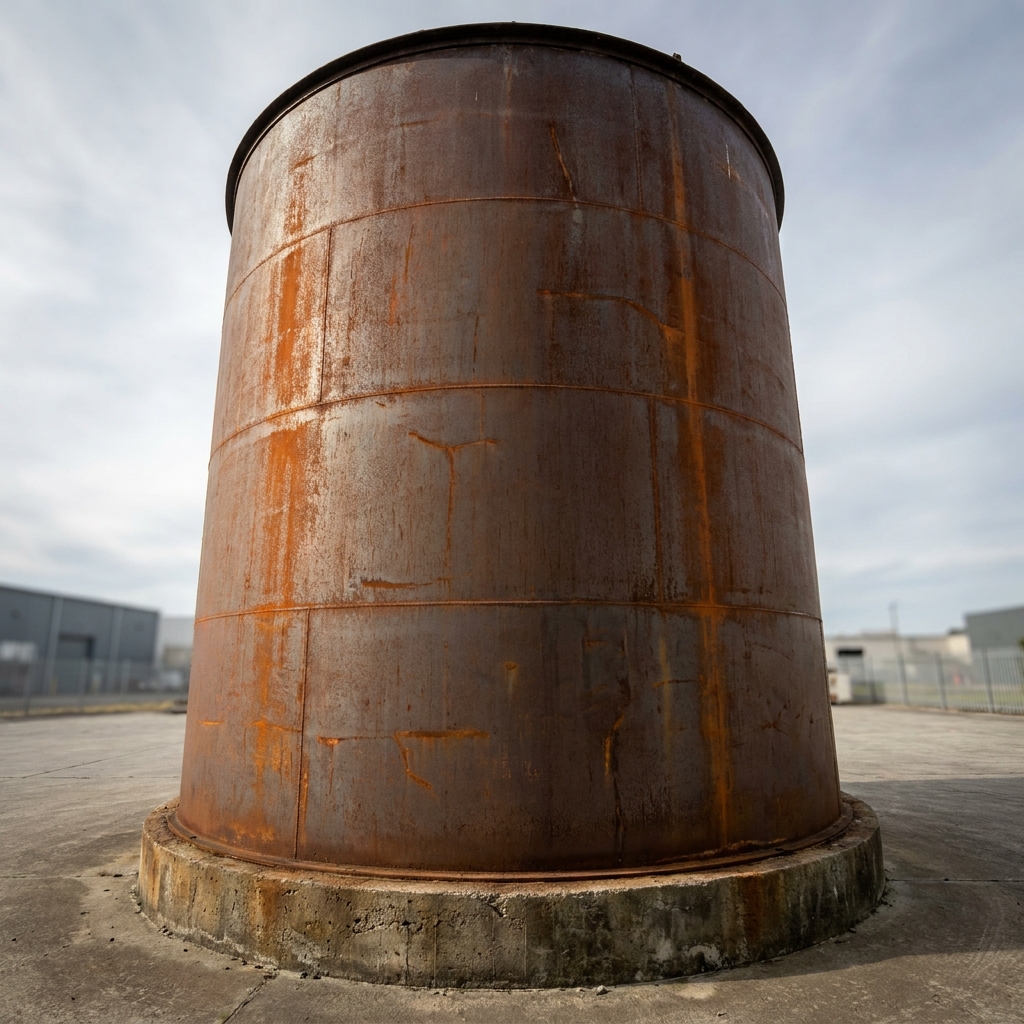 Imagine measuring the amount of paint needed to cover the outside of a water tank. This is surface area, not volume. To fix.